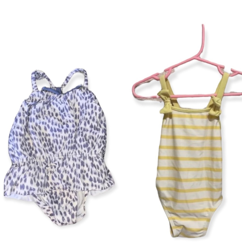 2 6-12 Month Gap Swimsuits